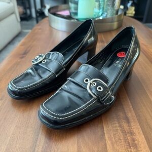 Coach Ingrid Black Loafers
